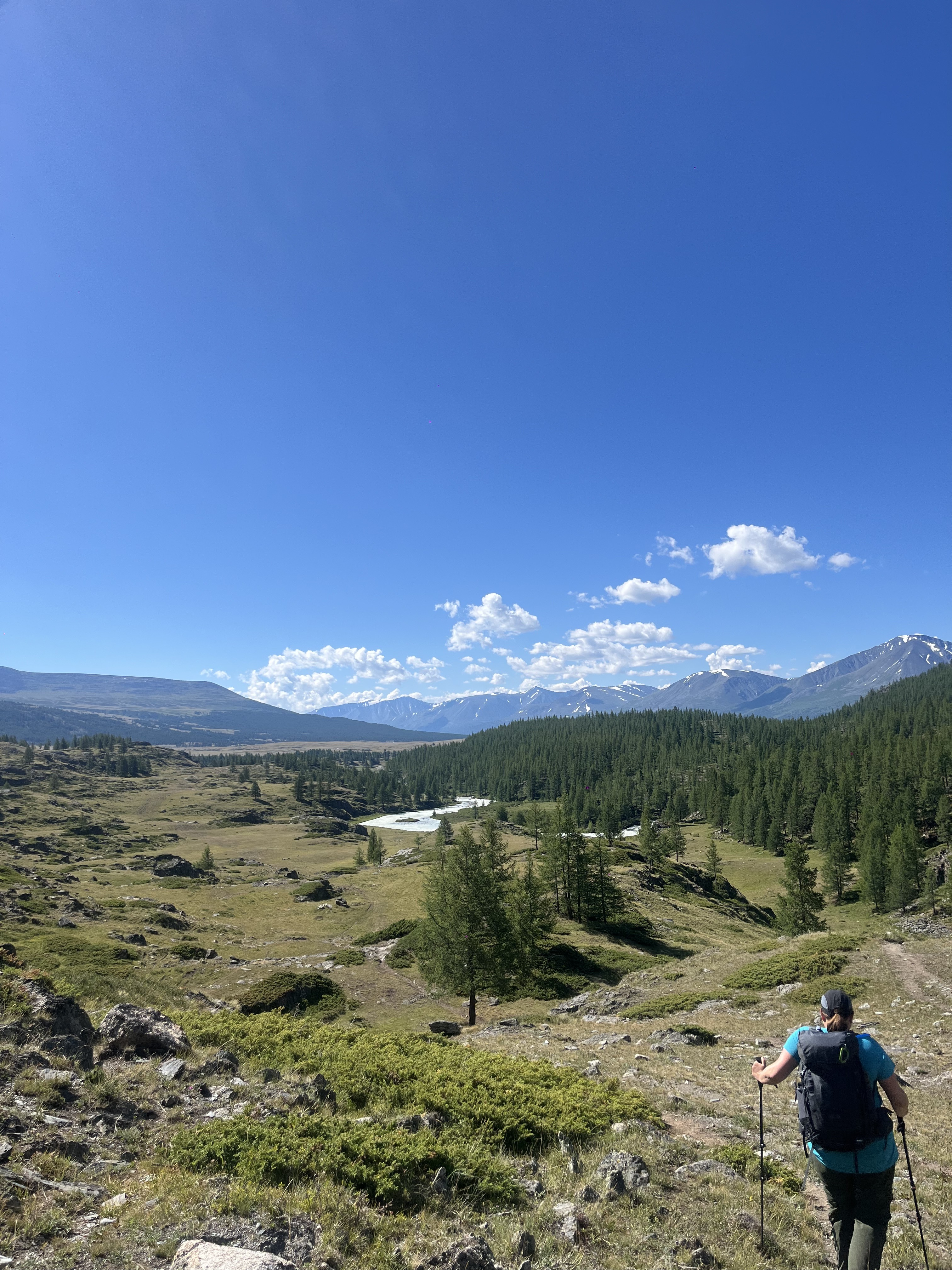 Trekking in the Altai Mountains, Western Mongolia